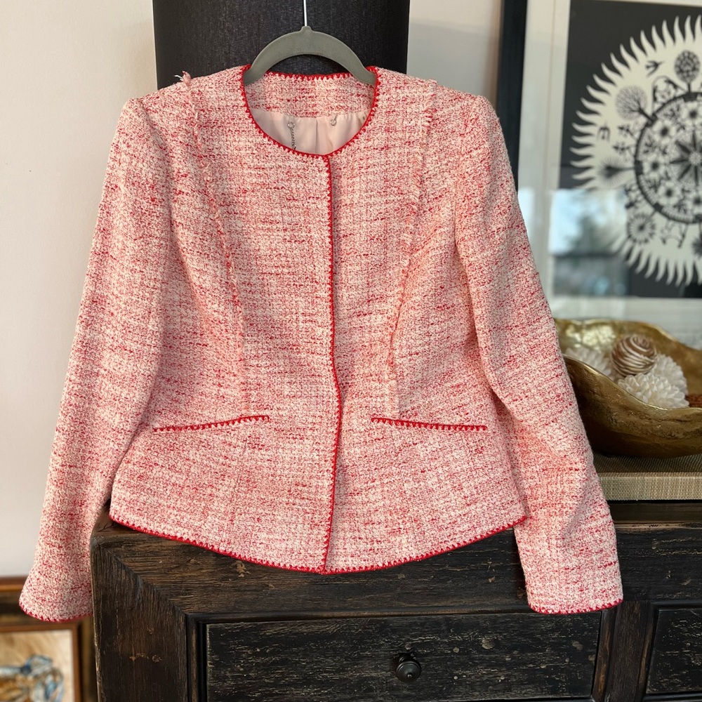 Elie Tahari Fringe blazer